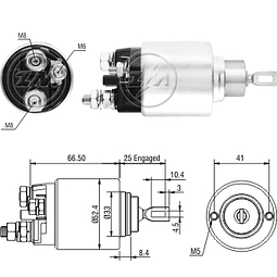 SOLENOIDE 12V T/BOSCH ZM-4381