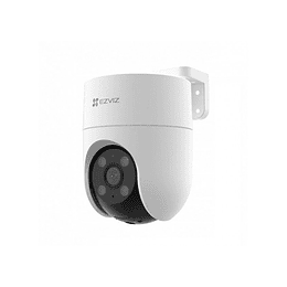 Cámara Seguridad IP Ezviz De Exterior 360° 2K Con Luz y Audio H8C