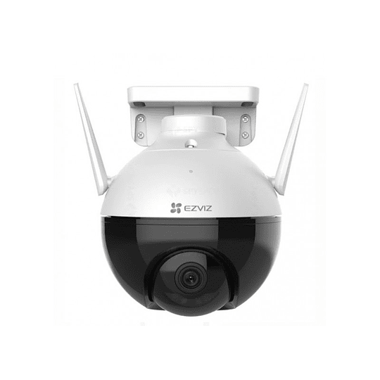 Cámara seguridad IP Ezviz De Exterior 360° Full HD Con Luz y Audio C8C