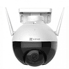 Cámara seguridad IP Ezviz De Exterior 360° Full HD Con Luz y Audio C8C