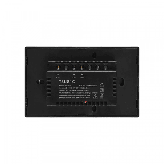 Interruptor de Pared Sonoff de 1 canal WiFi + RF