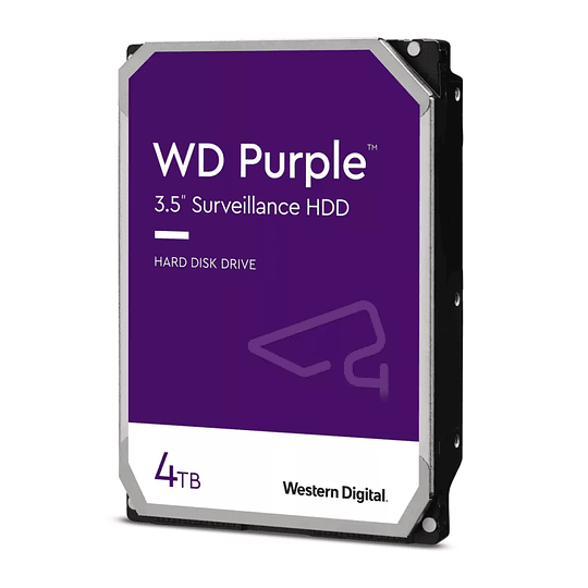 Disco duro Purple 4TB videovigilancia Western Digital
