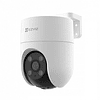 Cámara Seguridad IP Ezviz De Exterior 360° Full HD Con Luz Y Audio CS-H8C