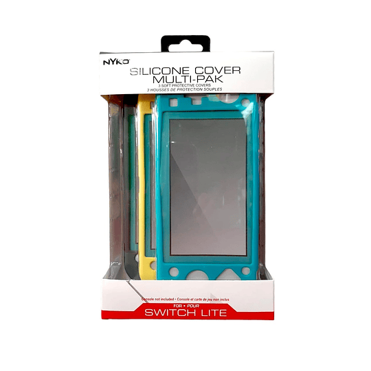 Multi-Pack NYKO Fundas De Silicona Para Nintendo Switch Lite