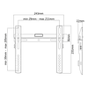 Soporte TV Fijo Macrotel 23