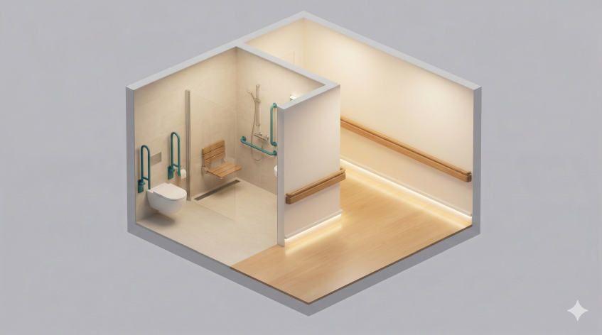 Cómo adaptar la casa para reducir caídas de Adultos Mayores