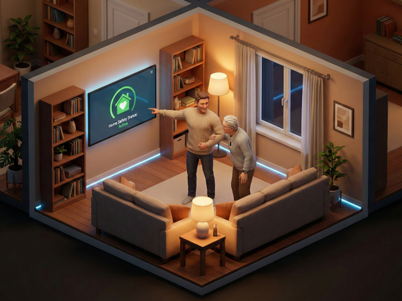 Rol de la familia y la tecnología en la prevención de caídas