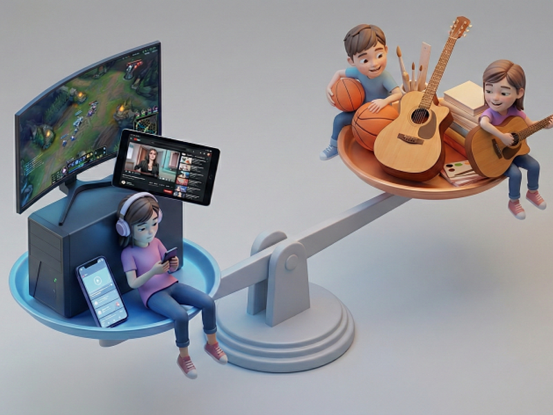 Tiempo de pantalla: ¿cuánto es demasiado en niños y adolescentes?