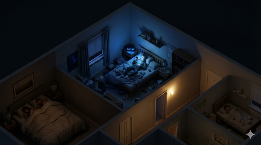 Sueño y celular: la combinación que está agotando a los adolescentes