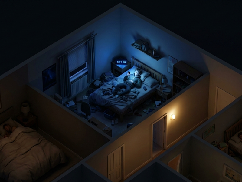 Sueño y celular: la combinación que está agotando a los adolescentes