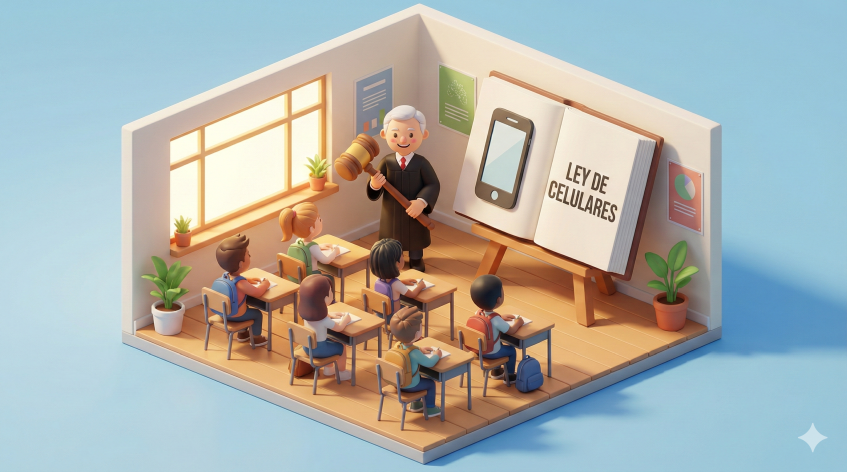 Lo que está cambiando la ley en Chile sobre celulares en colegios