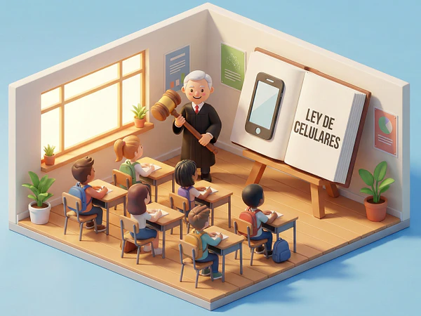 Lo que está cambiando la ley en Chile sobre celulares en colegios