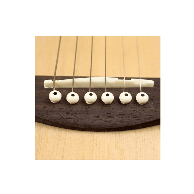 Clavijas de puente anclaje de cuerda guitarra ElectroAcustica