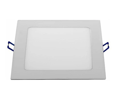 Panel Led Cuadrado Embutido 18w Luz Fria Color 6000k