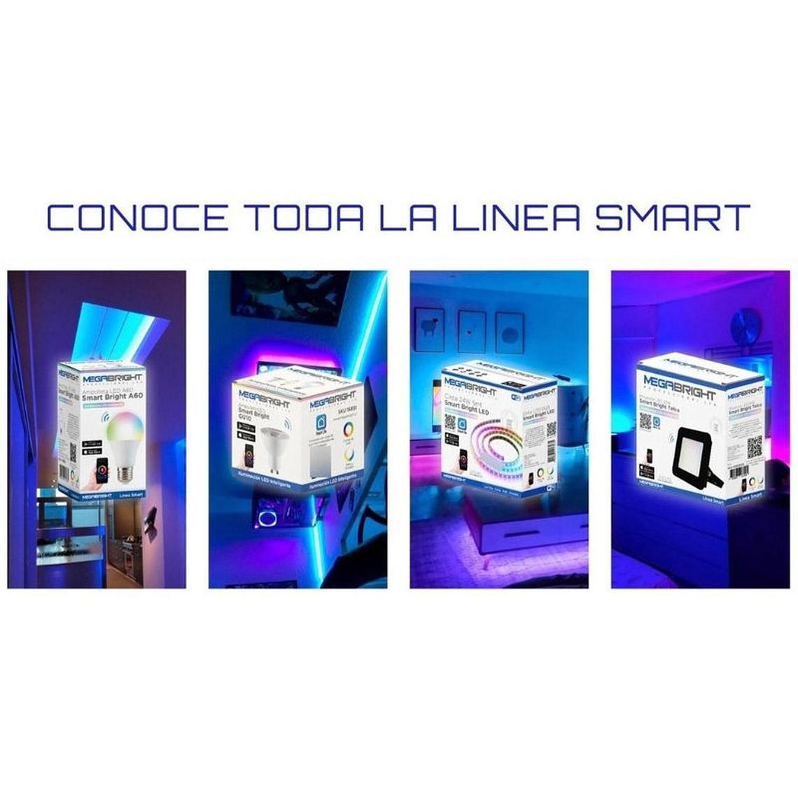 Pack 3 Ampolletas Smart Wifi GU10 5w 5