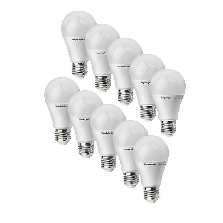 Ampolletas LED Pack 10 un 15w E27 Luz Calida 3000k 1