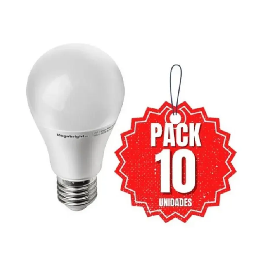 Ampolletas LED Pack 10 un 15w E27 Luz Calida 3000k 3