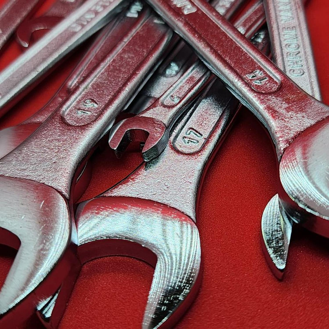 Juego de Llaves Punta Corona 6-19mm 10 piezas 4