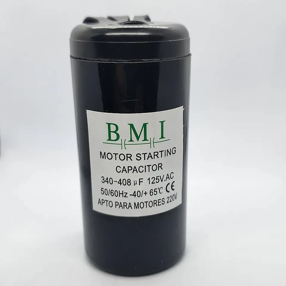 Condensador De Partida Bmi 340-408 Uf 110vac 2