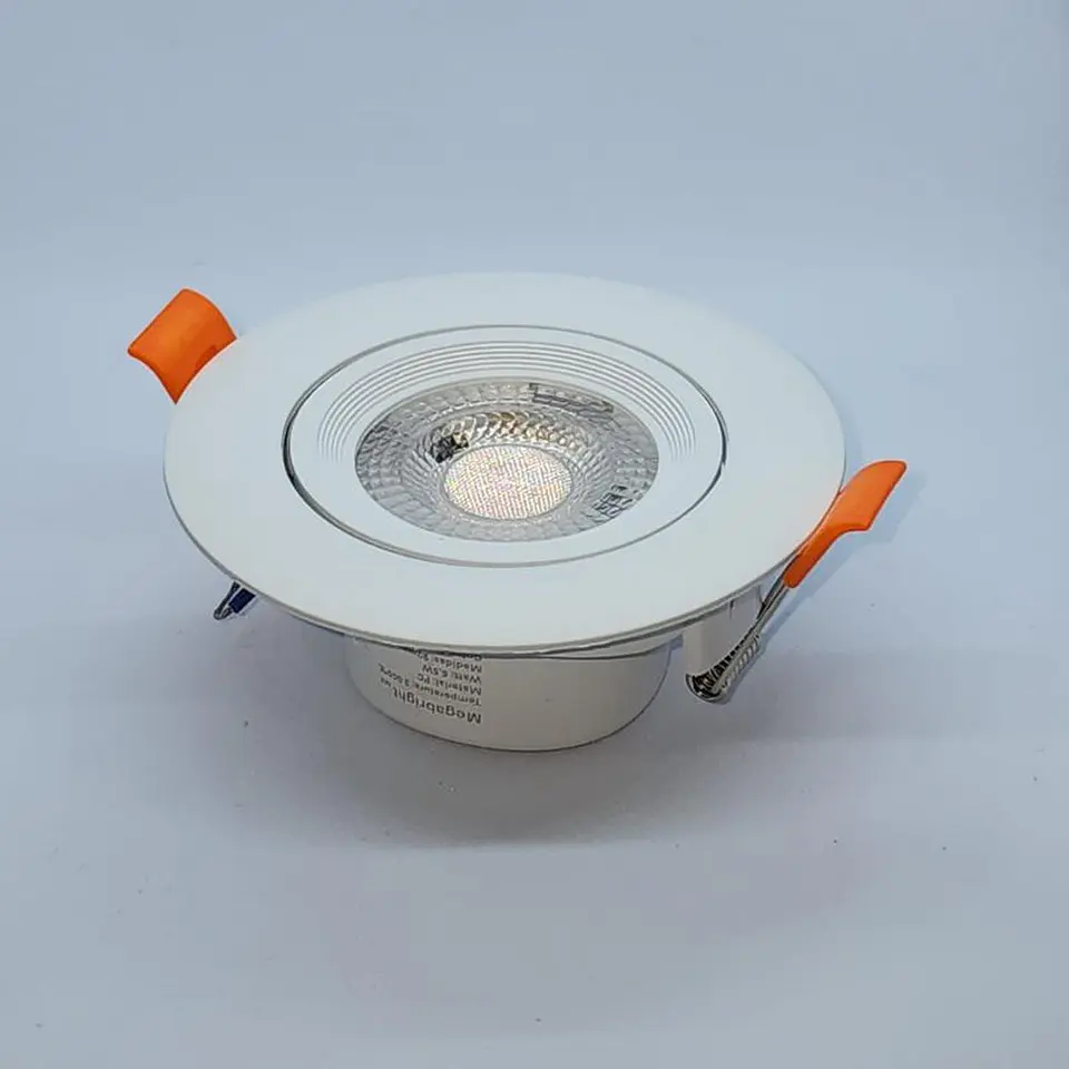 Pack 3 Foco Led dirigible 6,5W Luz Fria color 5500K 90*42mm 2