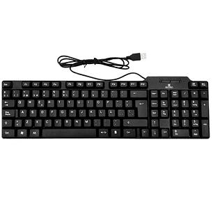 Teclado Genérico Universal USB Slim