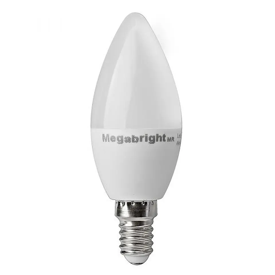 Ampolleta Led tipo Vela Bright Candle 5w Luz Cálida Color 3000k E-14 1