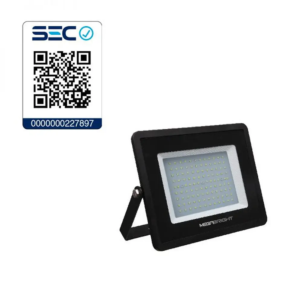 Foco Proyector Led 150w Telco Flat Pro 6000k Megabright 2