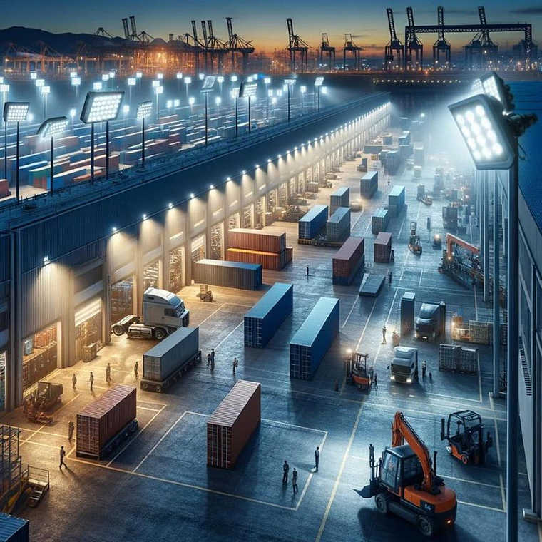 Foco Proyector Led Exterior 20w Luz Fria color 6000k 4