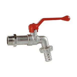 Llave Bola De Corte Rápido Para Jardín 1/2