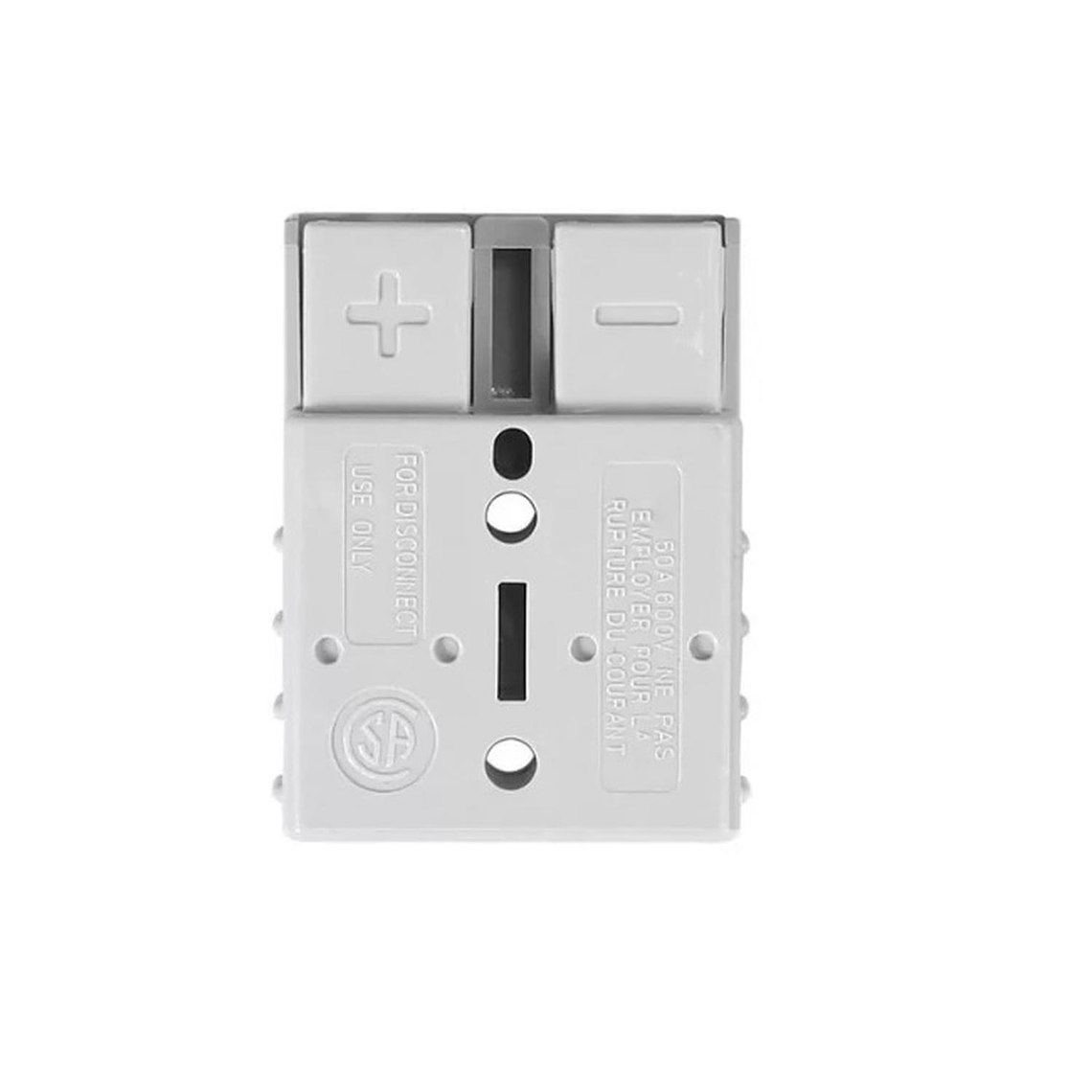 Conector Anderson para Baterías 50A Color Gris 4