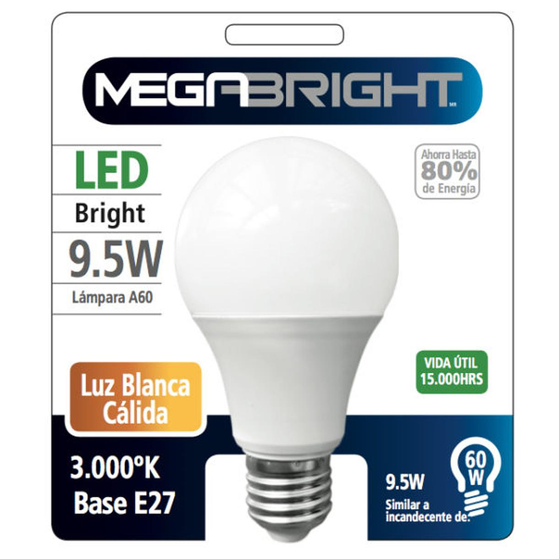 Ampolleta Led 15w Luz Fria color 6400k E27 2