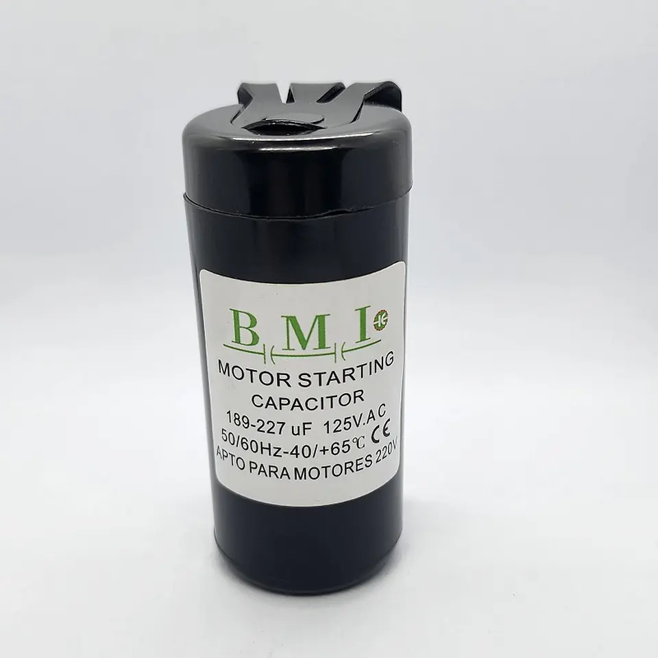 Condensador De Partida Bmi 189-227 Uf 110vac 1