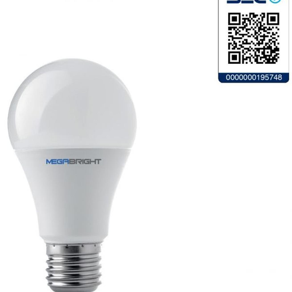 Ampolletas LED Pack 6 un 9w E27 Luz Fria 6400k 3