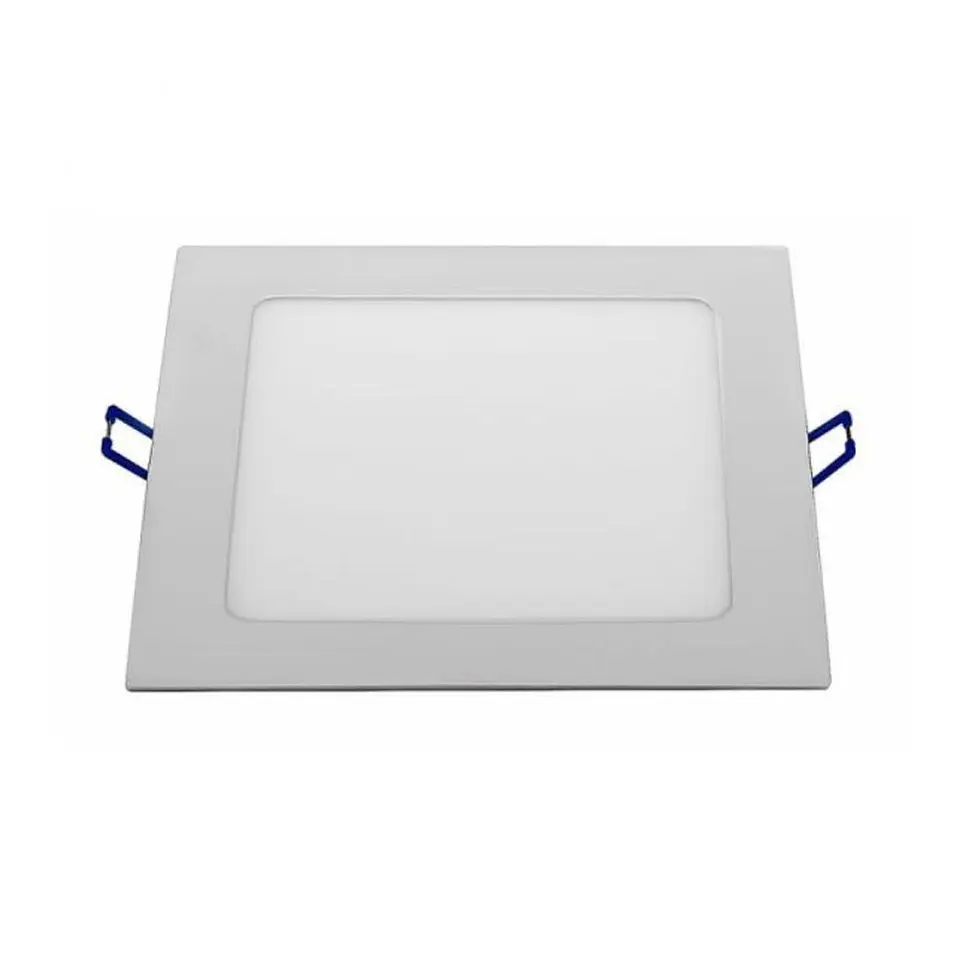 Panel Led Cuadrado Embutido 18w Luz Calida color 4000k 1