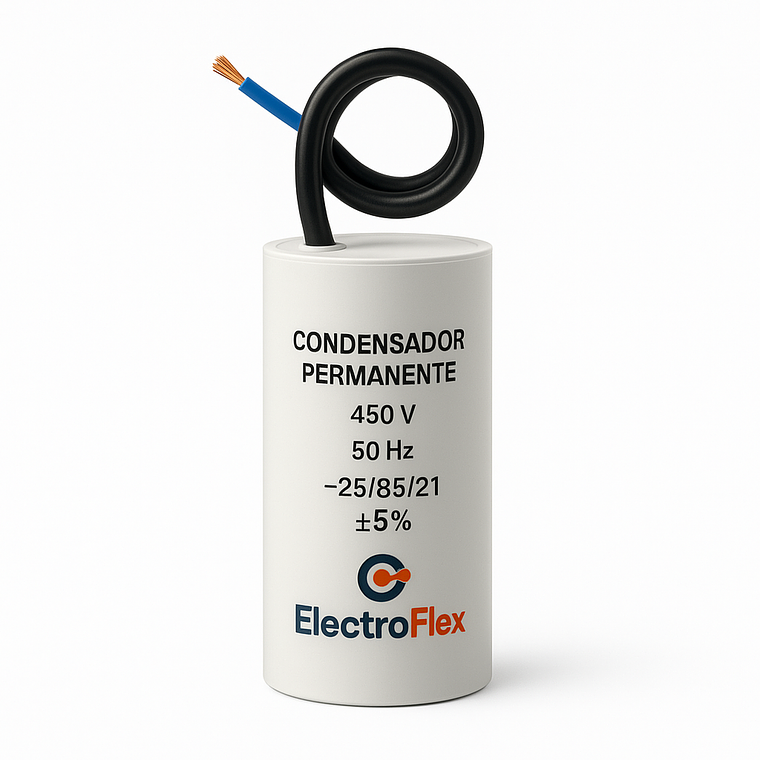 Condensador Permanente 12,5 Uf Con Cable 1