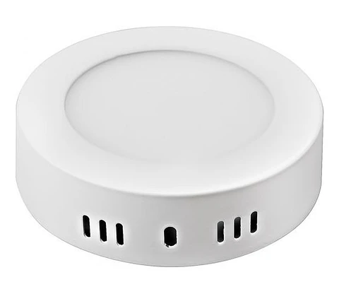 Panel Led Circular Sobrepuesto 18w Luz Fria Color 6000k