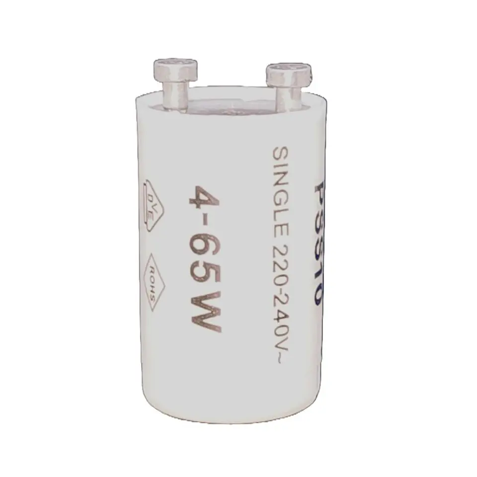 Pack x5 Partidor Universal 4-65W PS S10 para fluorescentes 2