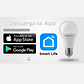 Pack 3 Ampolleta LED Smart Wifi 10w E27 Google Home Alexa - thumbnail 2