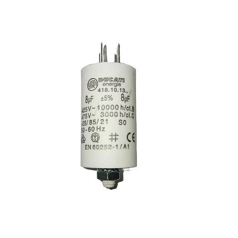 Condensador Permanente 5 Uf con terminales
