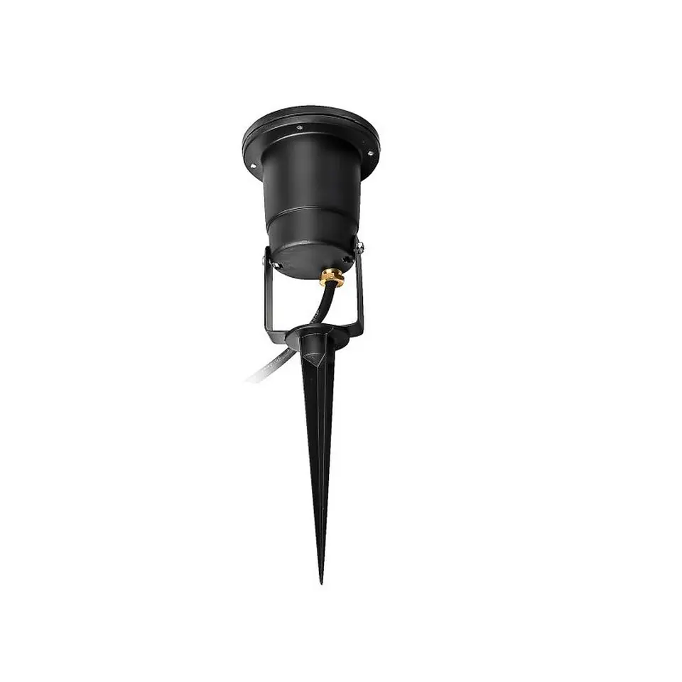 Foco para Jardín tipo Estaca base GU10 Color Negro 2