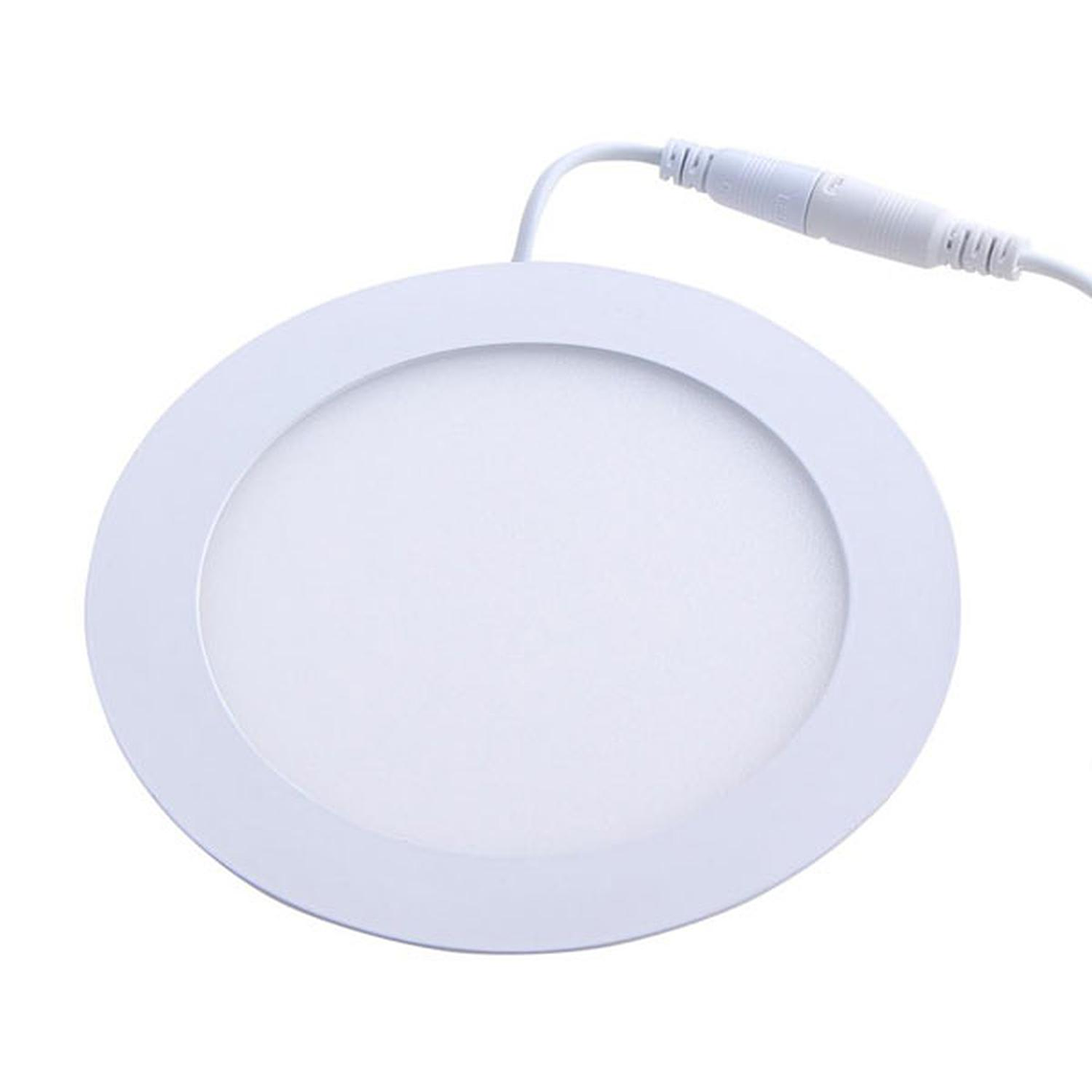 Panel Led Circular Embutido 6W Luz Calida color 4000k 1