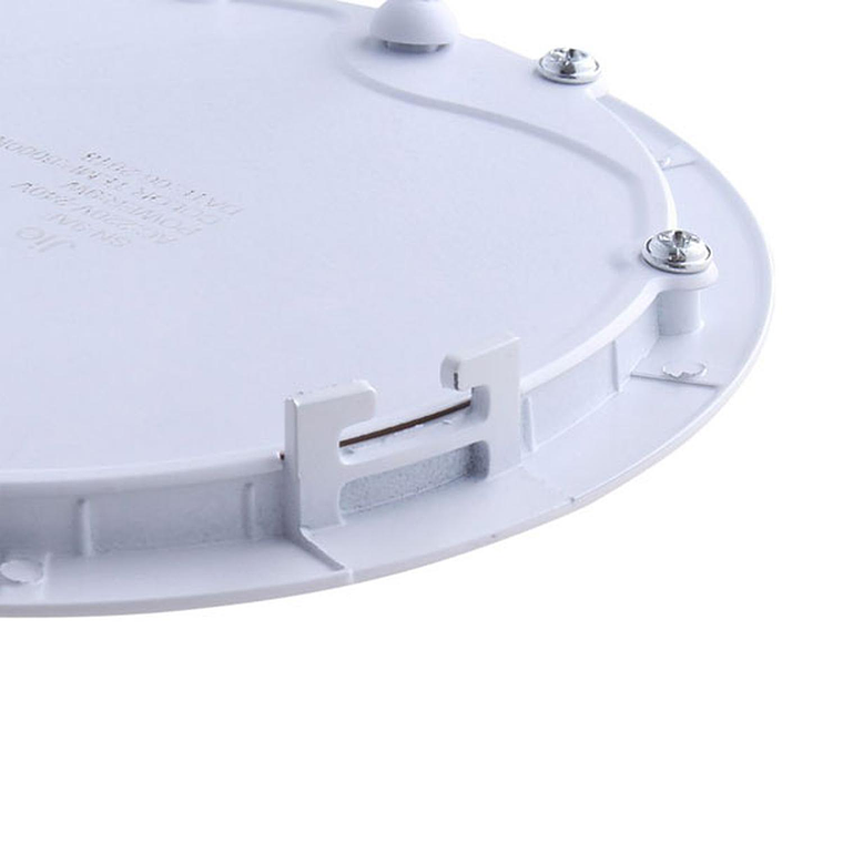 Panel Led Circular Embutido 6W Luz Calida color 4000k 2