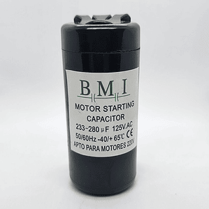 Condensador De Partida Bmi 233-280 Uf 110vac