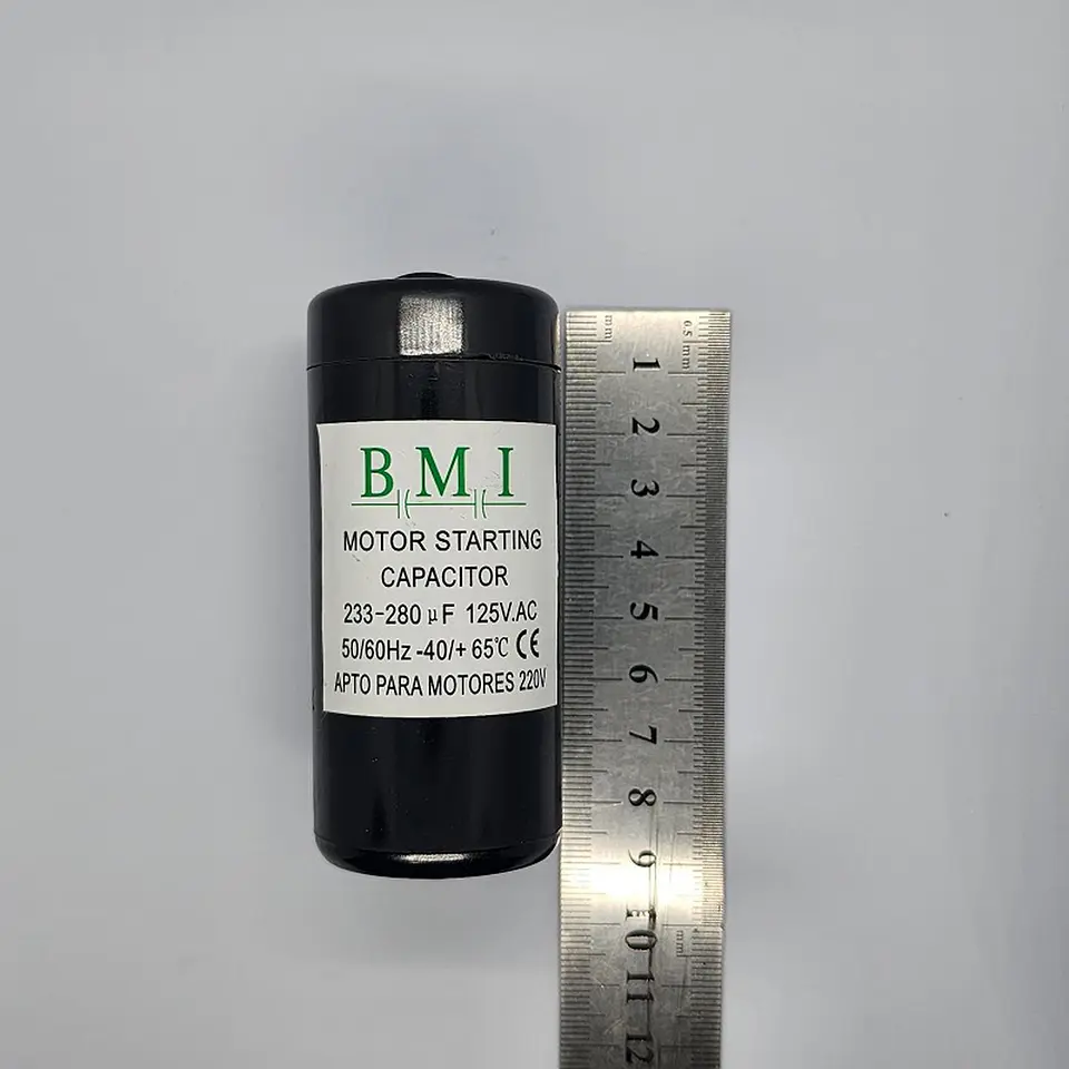 Condensador De Partida Bmi 233-280 Uf 110vac 2