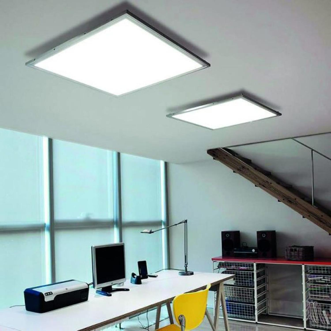 Panel Led 40w Luz Calida Color 3000k 605x605x12mm Cielo Americano 5