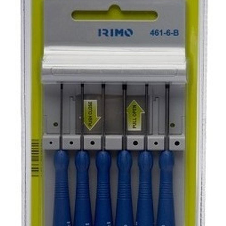 Juego Destornilladores de Precision 6p Irimo 461-6-b 2