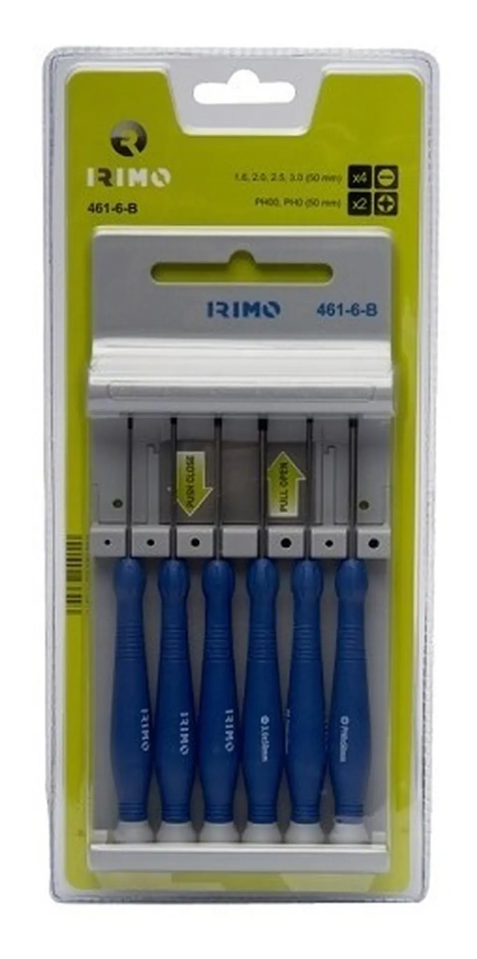 Juego Destornilladores de Precision 6p Irimo 461-6-b 2