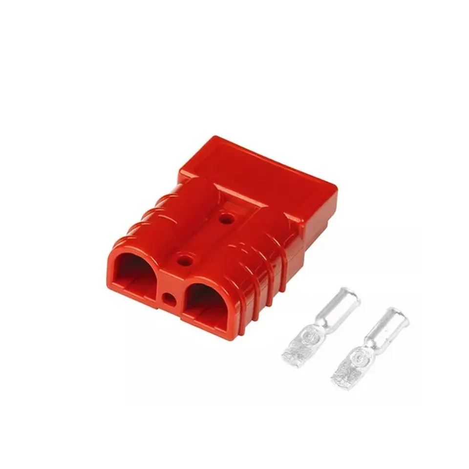 Conector Anderson para Baterías 50A Color Rojo 1