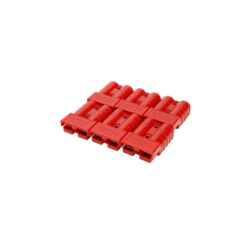 Conector Anderson para Baterías 50A Color Rojo 3