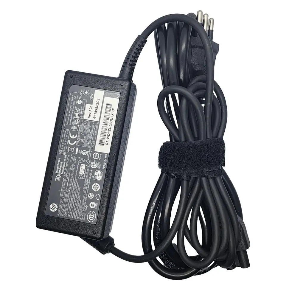 Cargador Notebook HP Original 65W 19.5V 3.33A Punta Bala 2